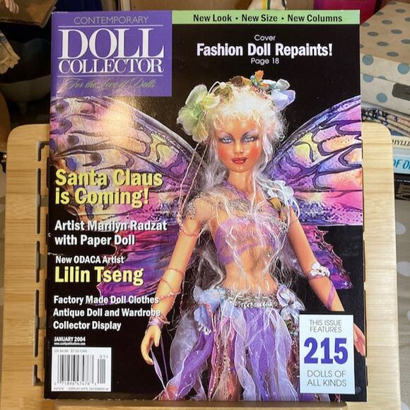 Vintage Y2K Lot of 3 Contemporary Doll Collector Magazines (Jan, Mar, May 2004) - Picture 2 of 4